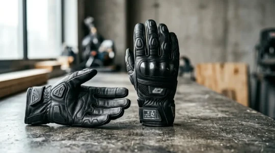 Gants de scooter certifiés CE avec protection renforcée pour la sécurité des mains