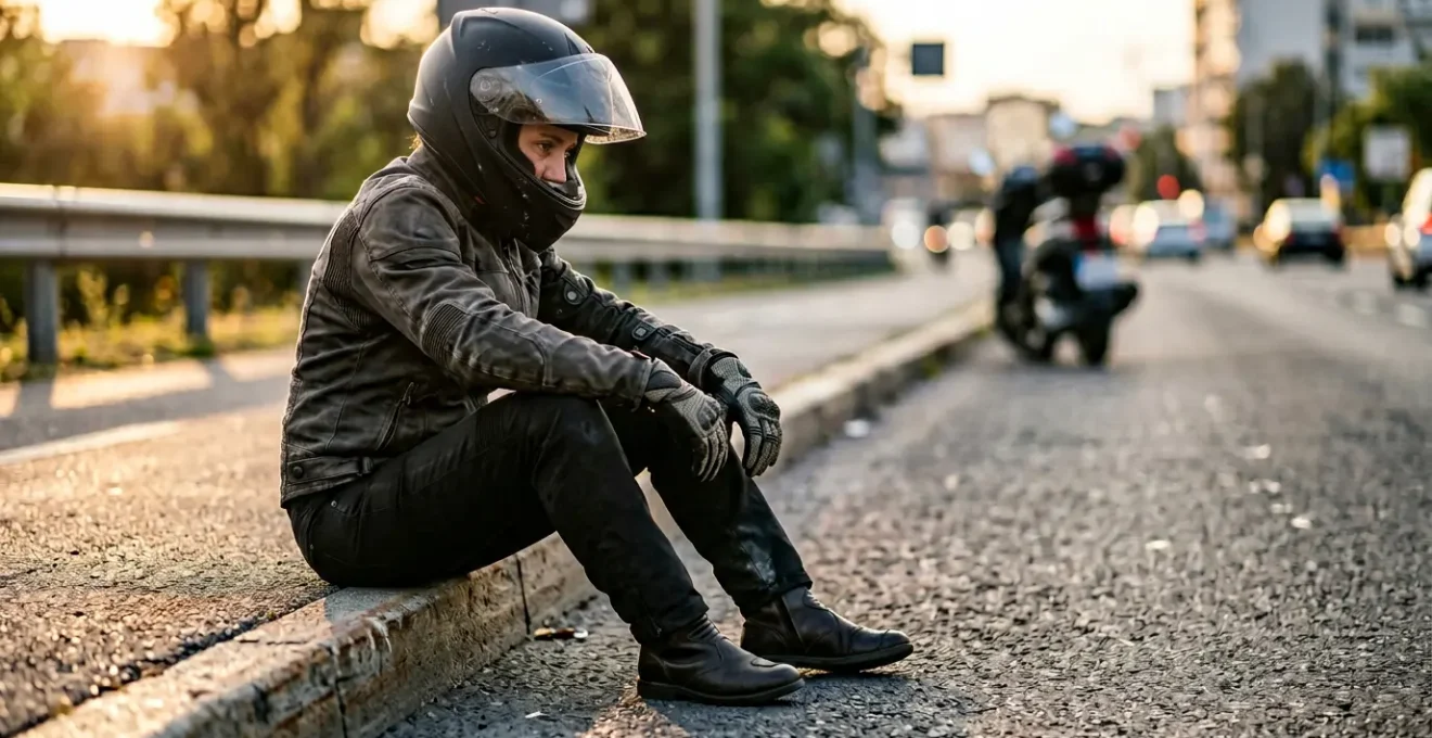 Conducteur de scooter protégé en cas d'accident responsable grâce à la garantie conducteur