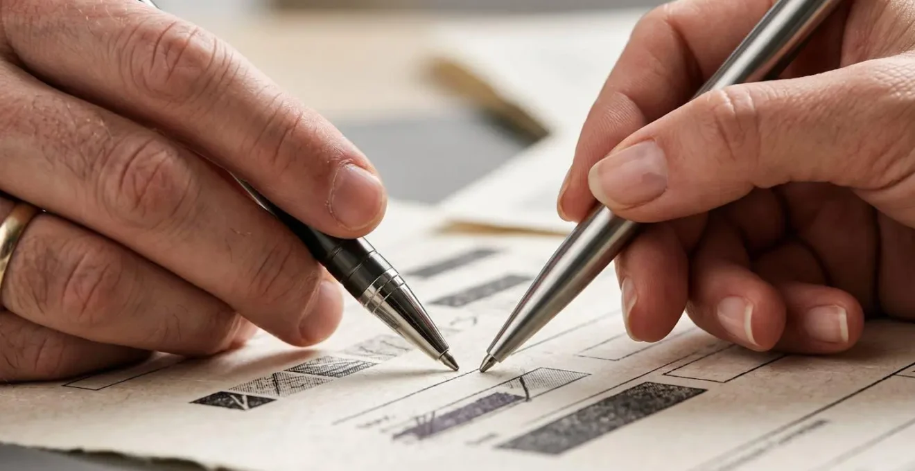 Document avenant de correction pour certificat de cession avec signatures des deux parties