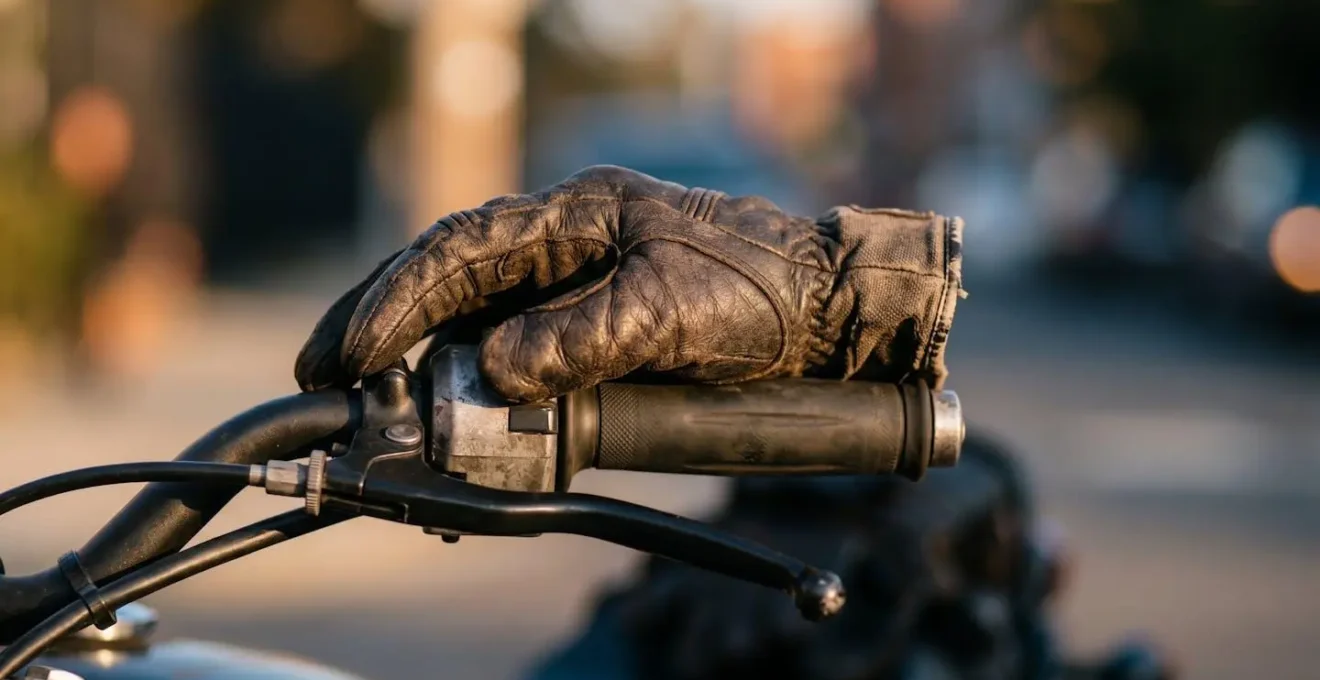 Représentation symbolique de la protection du conducteur de scooter en cas d'accident