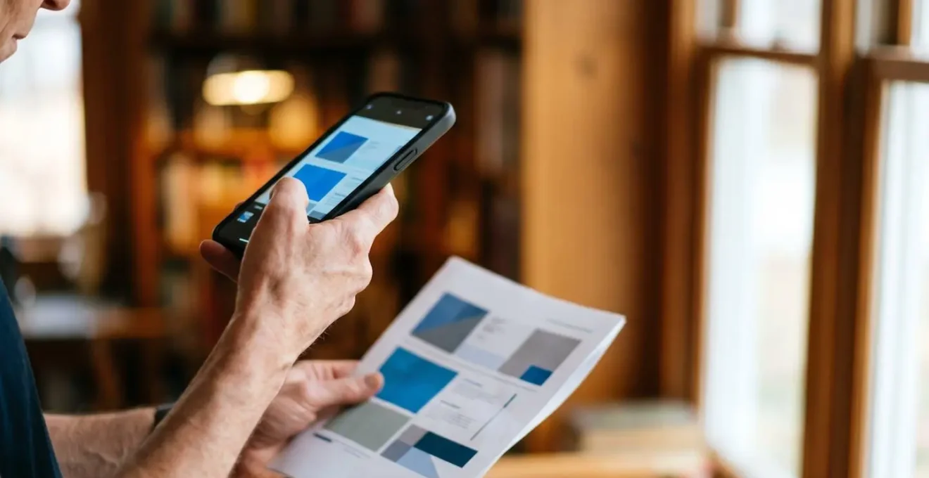 Processus de vérification sécurisée d'une carte grise via smartphone et QR code officiel